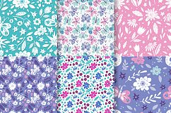 Meadow - 50 vector seamless patterns Product Image 12
