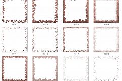 Rose Gold Glitter Frames  Product Image 2