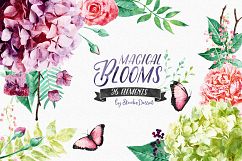 Flowers Watercolor Illustrations Product Image 1