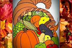 Fall/ Autumn SVG PNG EPS DXF JPEG Files Product Image 3