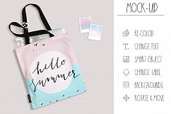 Tote Bag Mock-up. PSD, smart objects Product Image 1