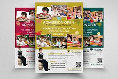 Kids School Admission Open Flyer Template Product Image 1