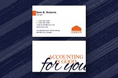 Financial Advisor Business Card Product Image 6