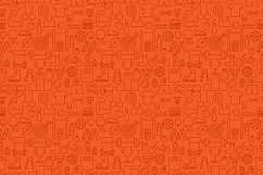 Sport Fitness Line Seamless Patterns Product Image 7