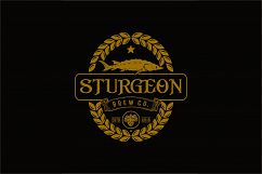 Sturgeon Vintage Logo Pack Product Image 4