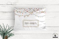 Flat Style Christmas Lights Product Image 5