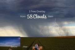 21 Lightning Photoshop Overlays Product Image 6