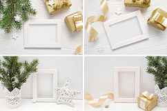 Christmas background mockup with smart object Product Image 7