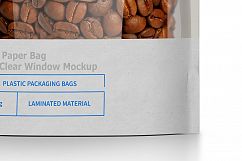 White Paper Bag Stand Up Pouch Doypack Product Image 7