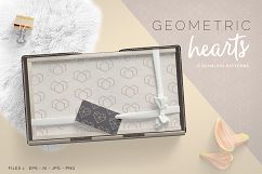 Geometric Hearts Patterns Product Image 1