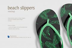 Beach Slippers Mockup Product Image 5