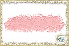 Brush Strokes in Blush Pink - Pink Glitter - Digital Clipart 24 of beautiful PNG files Product Image 12