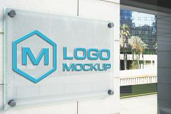 7 logo mockups, 3d wall mock up Product Image 7