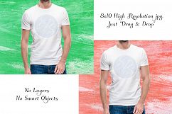 Men&#039;s Tshirt Mockup Bundle Product Image 5