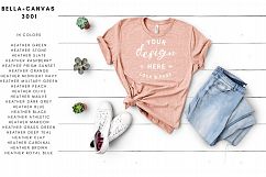 Bella Canvas T-Shirt Mockup Spring Summer Mega Bundle Product Image 2
