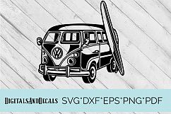 Campervan SVG Cutting File  Product Image 1