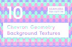 10 Chevron Geometry Backgrounds Product Image 1