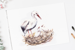 Watercolor Mother &amp; Baby Bundle Product Image 9