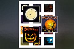 Halloween, Halloween Digital Collage Sheets, Happy Halloween Product Image 1