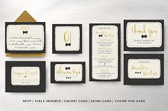 Sweet Polka Dots Wedding Invitation Suite Product Image 8