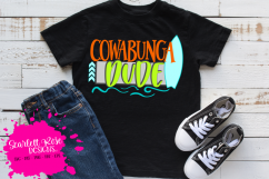 Cowabunga Dude SVG Product Image 1