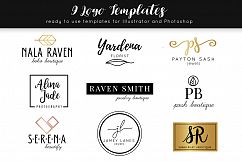 Stylish Logo Creator Kit for Illustrator + Photoshop Product Image 3