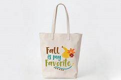 Fall is my Favorite SVG - Fall SVG Cut File - DXF EPS PNG Product Image 7