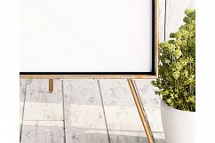Styled Stock Photography, Easel Frame Mockup,  PSD Frame mockup  Product Image 2