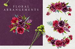 Animals and watercolor flowers Product Image 11