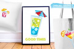 Happy Hour graphics and illustrations Product Image 5