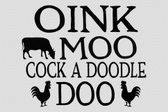 Oink Moo Cock A Doodle Doo Product Image 2