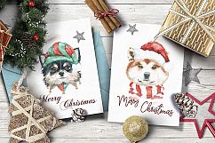 Christmas Animal Creator.Watercolor Dogs &amp; Cats Product Image 4