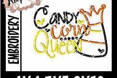 Candy Corn Queen - Halloween Embroidery Design Product Image 2