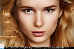 05 Retouch painting phoshop Action Product Image 1