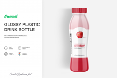 Glossy Plastic Bottle Mockup Product Image 5