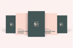 Standing Business Card Mockup Product Image 4