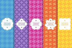 Colorful seamless textile patterns Product Image 1