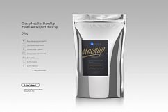 Stand Up Pouch with Zipper Mockup Set Product Image 13