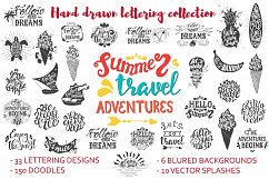 Handwritten travel &amp; summer lettering Product Image 1