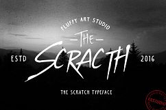 SCRATCH Typeface Product Image 2