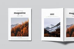 Clean &amp; Modern Minimalist Magazine Layout Product Image 2