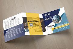 Business Agency Square Trifold Brochure Product Image 3