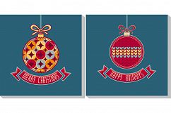 Christmas template. Big bundle. 30 greeting card. Christmas invitation. Xmas flyer Product Image 2