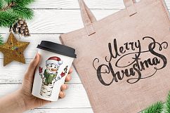 Merry Christmas and Happy Holidays PNG elements Product Image 2