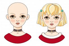Hair KREATOR. Girl. Avatar.  Product Image 7