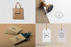 120 Minimal Typography Logos Bundle Product Image 6