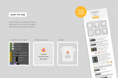 Customizable T-Shirt Mockups Pack Product Image 5