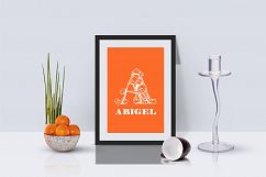 Alphabet clipart &amp; vector Product Image 4