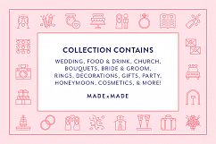 Line Icons - Wedding Product Image 2