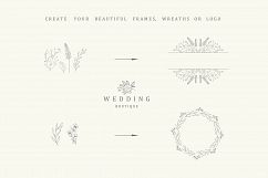 165 Hand Drawn Floral Elements, Frames. Product Image 2